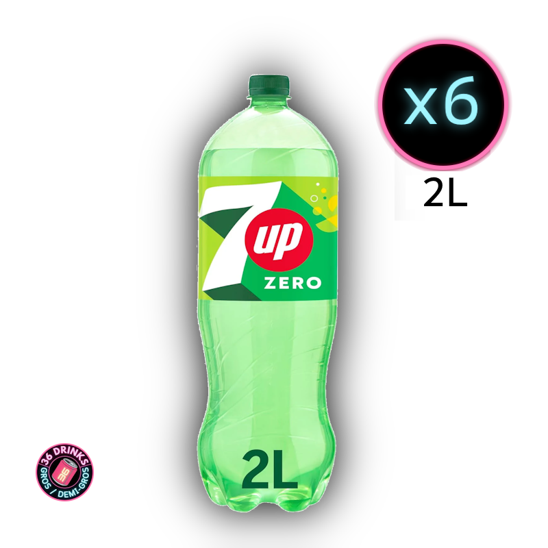 7UP Lemon Zero 6 x 2L