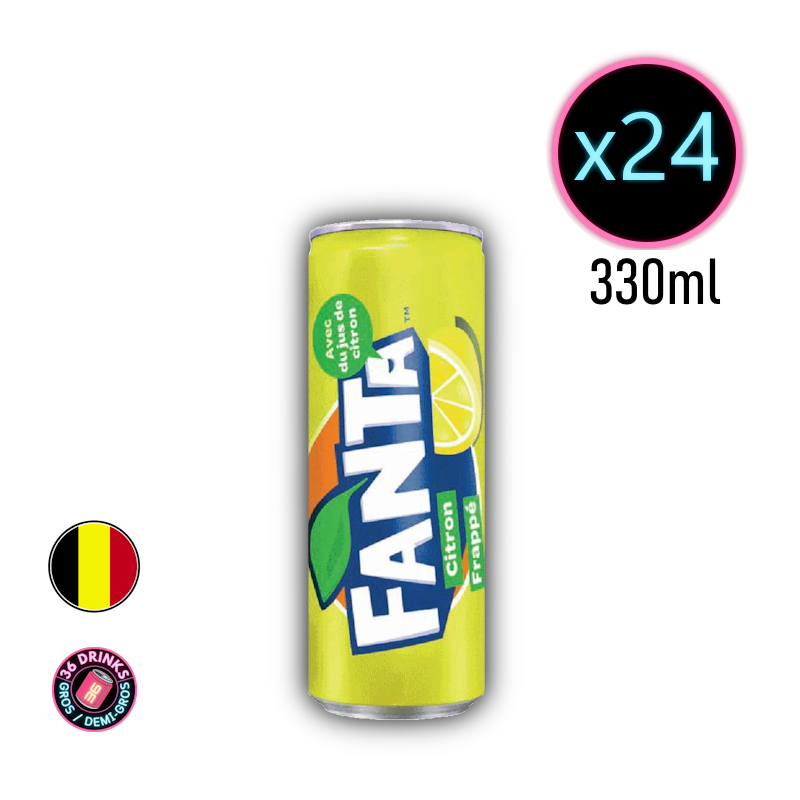 Fanta Citron Frappé 24X33CL
