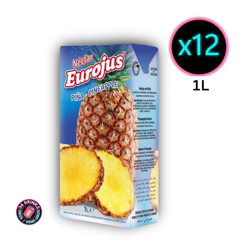 Eurojus Ananas 1L x 12