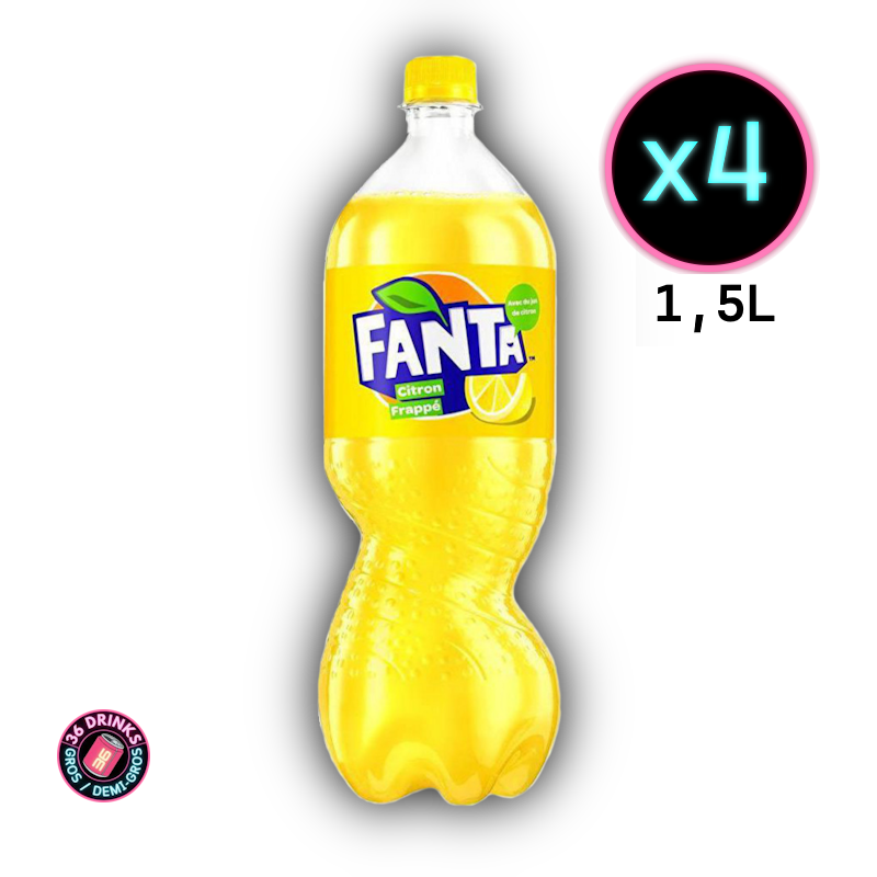 Fanta citron 4 x 1.5L