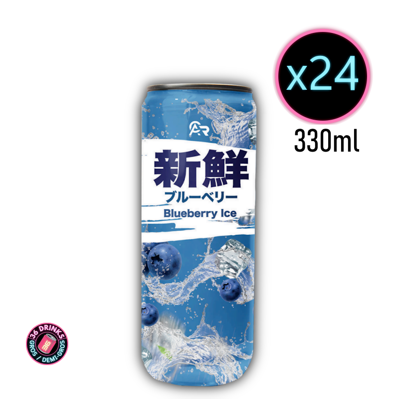 Fresh Blueberry Ice 24 x33cl
