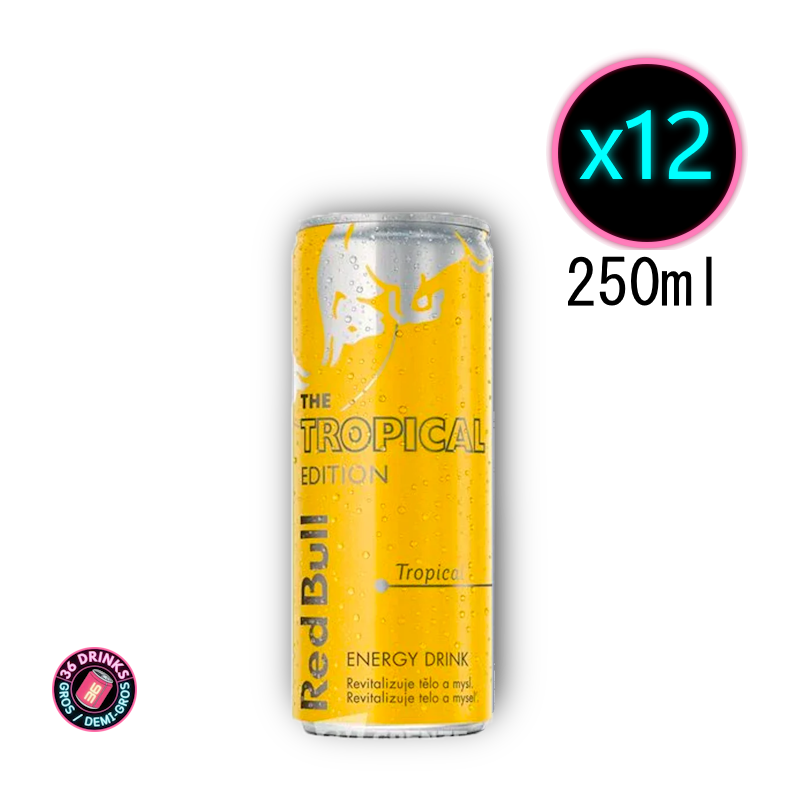 Red Bull Tropical 12 x 25cl