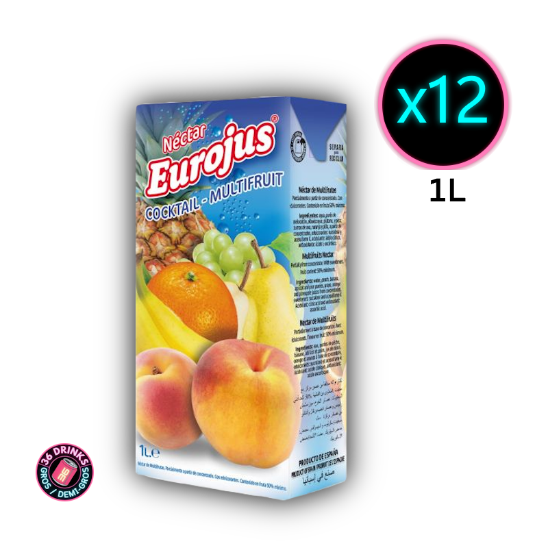 EuroJus Multifruit  1L x 12
