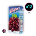 Eurojus Raisin rouge 1L x 12