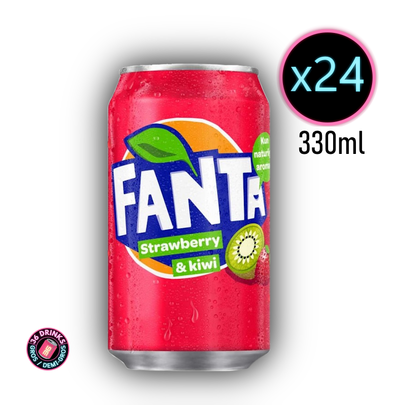 Fanta Fraise/Kiwi 24 x 33cl