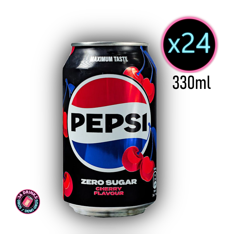 Pepsi max cerise 24 x 33cl