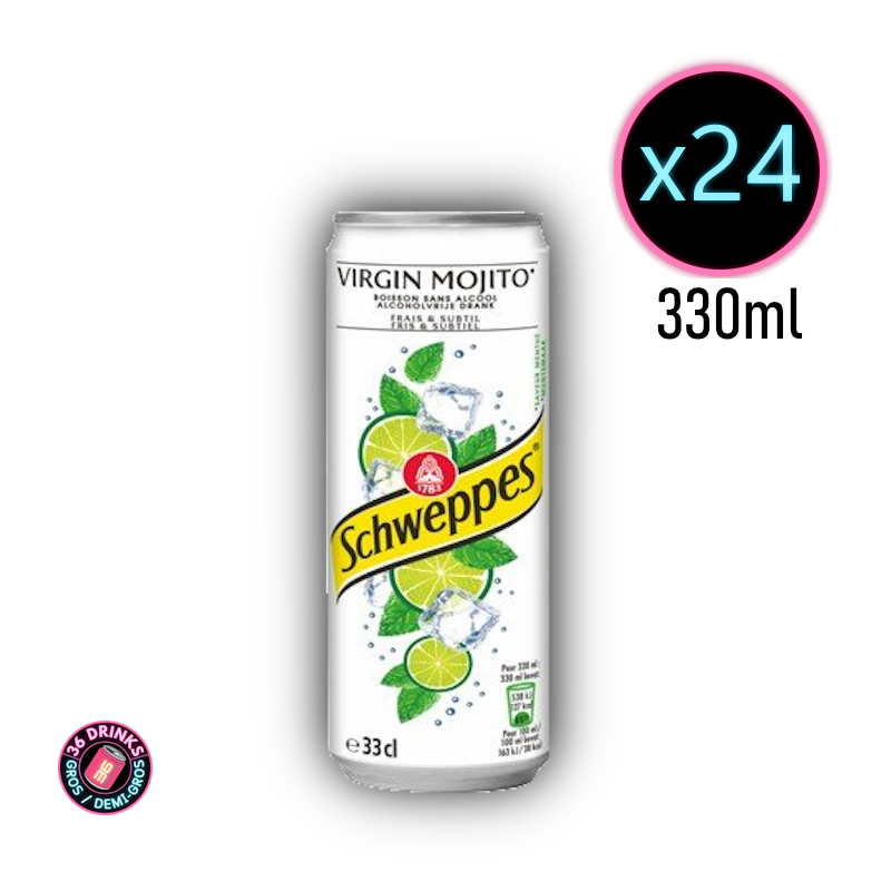 Schweppes Mojito  24 x 33cl